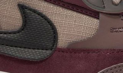 Shop Nike Air Max 90 Futura Sneaker In Taupe/ Black/ Plum