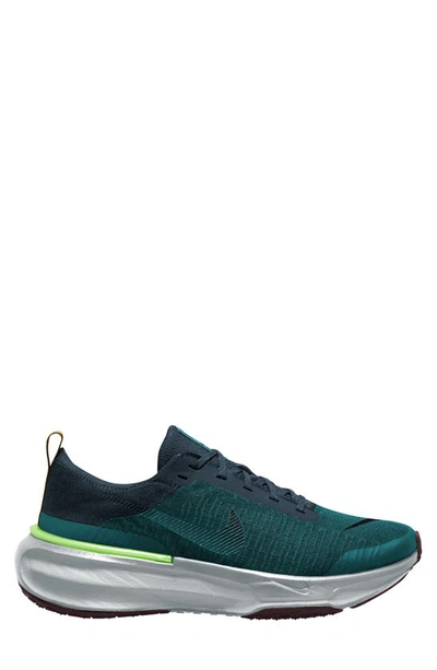 Shop Nike Zoomx Invincible Run 3 Running Shoe In Armory Navy/ Black/ Geode Teal