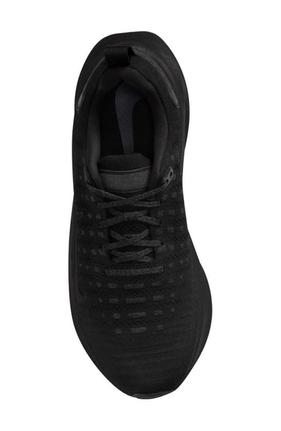 Shop Nike Infinityrn 4 Running Shoe In Black/ Black/ Anthracite