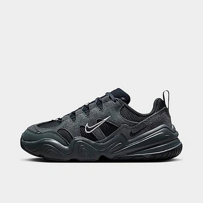 Shop Nike Women's Tech Hera Casual Shoes In Anthracite/light Smoke Grey/black