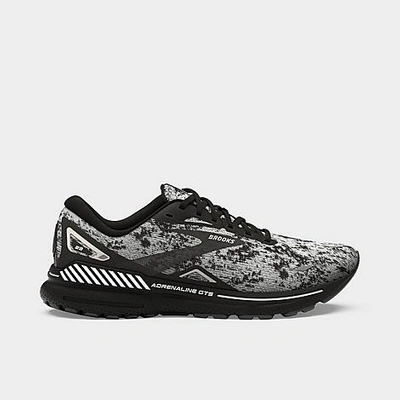 Shop Brooks Women's Adrenaline Gts 23 Running Shoes In White/grey/black