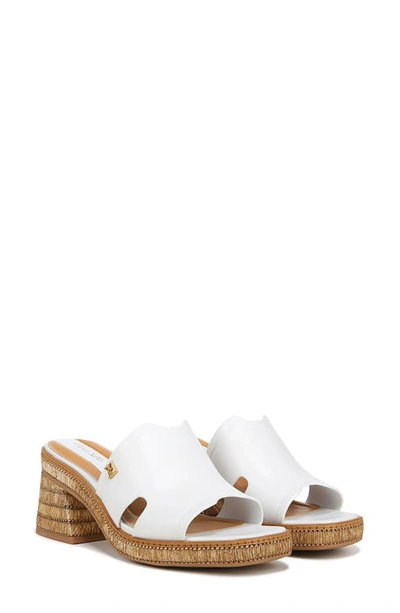 Shop Franco Sarto Florence Wedge Slide Sandal In White