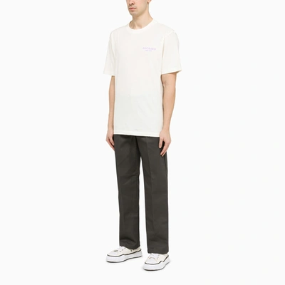 Shop Dickies Grey Straight Leg Trousers In Gray