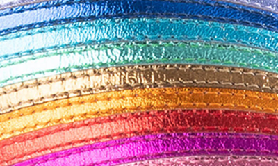 Shop Seychelles Fleet Rainbow Crisscross Sandal In Rainbow Met Multi