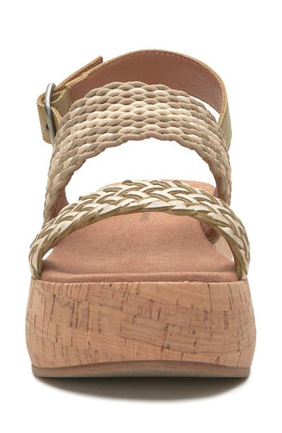 Shop Lucky Brand Jadiel Platform Sandal In Fennel Seed