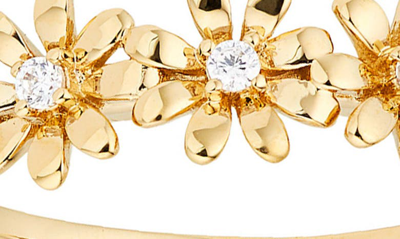 Shop Ajoa Game On Daisy Cz Band Ring In Gold
