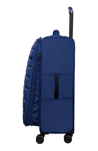 Shop It Luggage Census 33-inch Softside Luggage In Estate Blue
