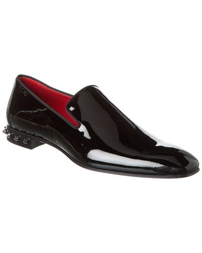 Shop Christian Louboutin Marquees Patent Loafer In Black