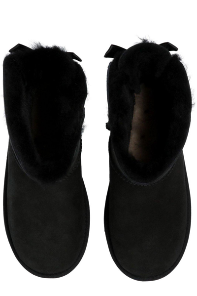 Shop Ugg Mini Bailey Bow Ii Snow Boots In Nero