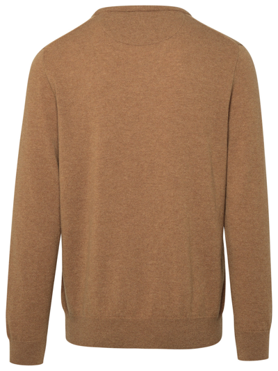 Shop Ralph Lauren Beige Wool Sweater