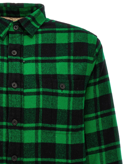 Shop Polo Ralph Lauren Checked Buttoned Shirt In Green