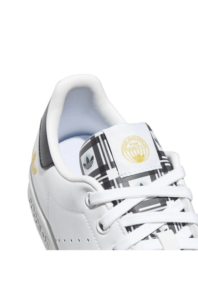 Shop Adidas Originals Stan Smith Low Top Sneaker In Ftwr White