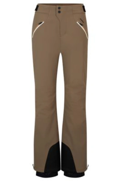 Shop Hugo Boss Boss X Perfect Moment Padded Ski Trousers In Light Beige