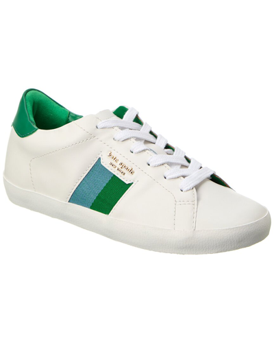 Shop Kate Spade New York Flash Leather Sneaker In White