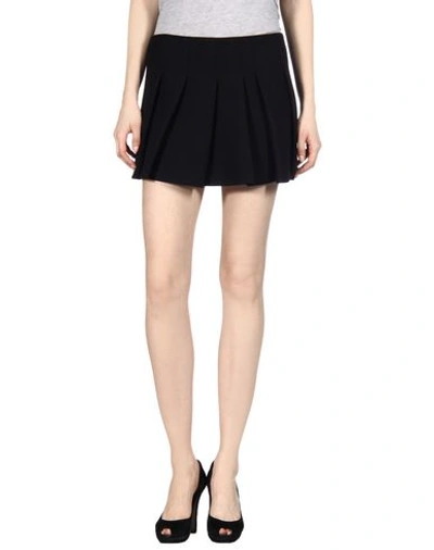 Shop Alexander Wang Mini Skirt In Black