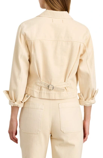 Alex Mill Trucker Jacket In Recycled Denim In Natural