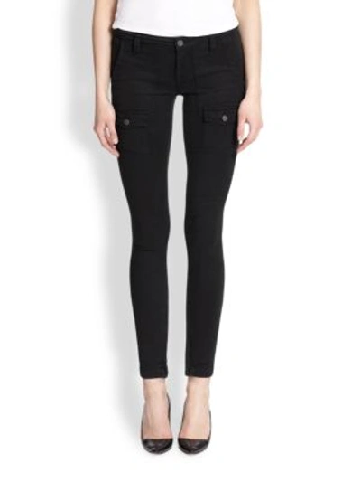 Shop Joie So Real Skinny Cargo Pants In Black