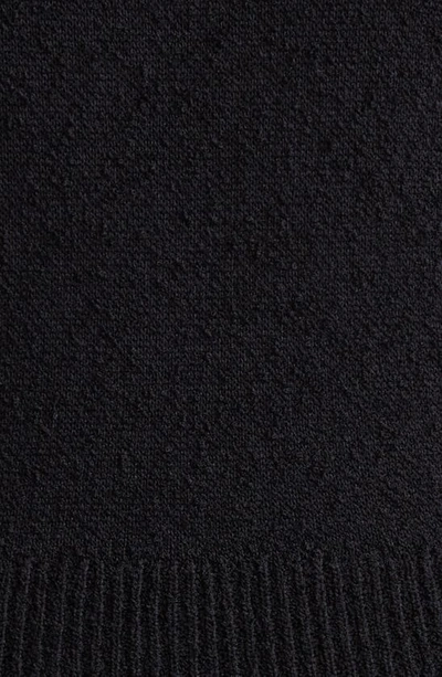 Shop Proenza Schouler Textured Open Back Turtleneck Sweater In Black