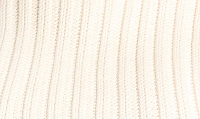 Shop Naked Wardrobe Crop Turtleneck Sweater In Cream