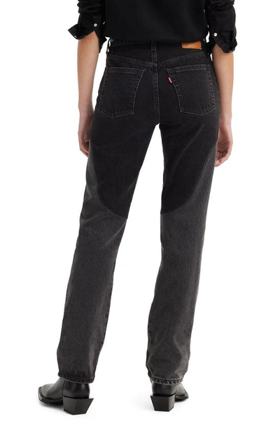 Shop Levi's 501™ Original Straight Leg Chap Jeans In Off To The Ranch
