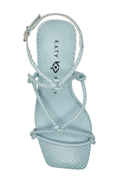Shop Katy Perry The Irisia Strappy Wedge Sandal In Tranquil Blue