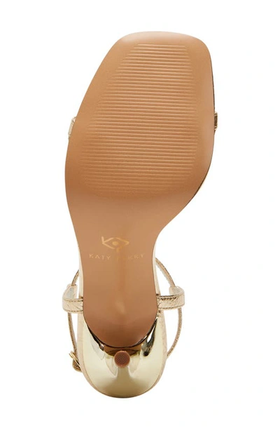 Shop Katy Perry The Vivvian Sandal In Gold