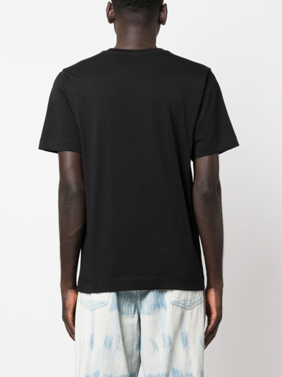 Shop Dries Van Noten T-shirt Hertz In Black