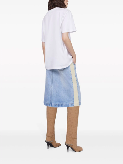 Shop Stella Mccartney T-shirt Con Stella Iconics In White