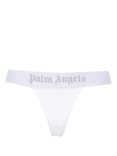 Shop Palm Angels Perizoma Classic Logo In White