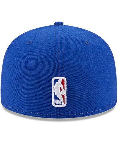 New Era Men's  White, Royal Golden State Warriors Back Half 9fifty Snapback Hat In White,royal