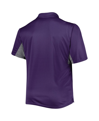 Shop Profile Men's Purple Baltimore Ravens Big And Tall Team Color Polo Shirt