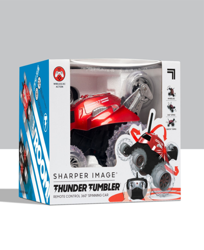 Sharper Image Toy Rc Monster Spinning Car In Black