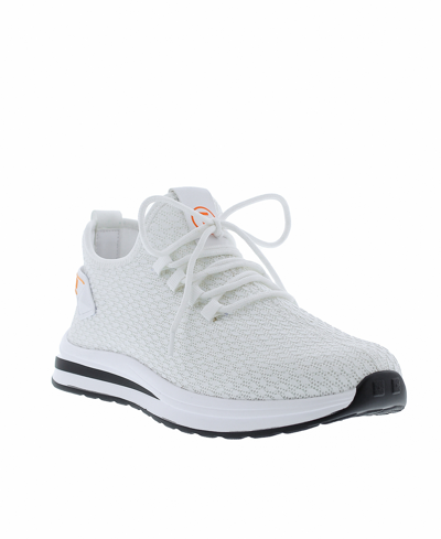 Shop French Connection Men's Shane Performance Fashion Sneakers In White