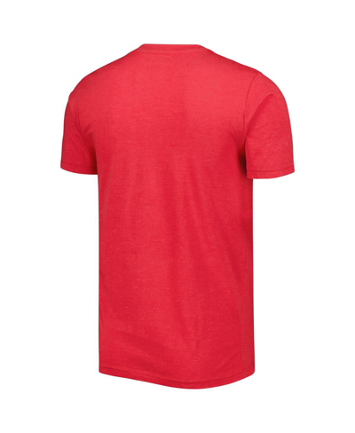 Concepts Sport Men's  Navy, Red Cleveland Guardians Meter T-shirt And Shorts Sleep Set In Navy,red