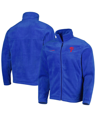 Columbia Men's  Royal Philadelphia Phillies Big And Tall Steens Mountain Full-zip Jacket In Royal
