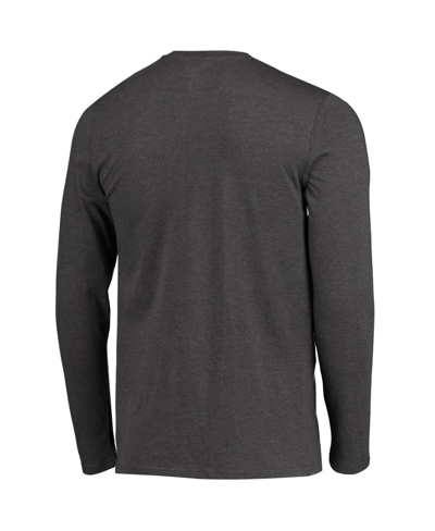 Concepts Sport Green/heathered Charcoal Colorado State Rams Meter Long Sleeve T-shirt & Pants Sleep In Green,heathered Charcoal