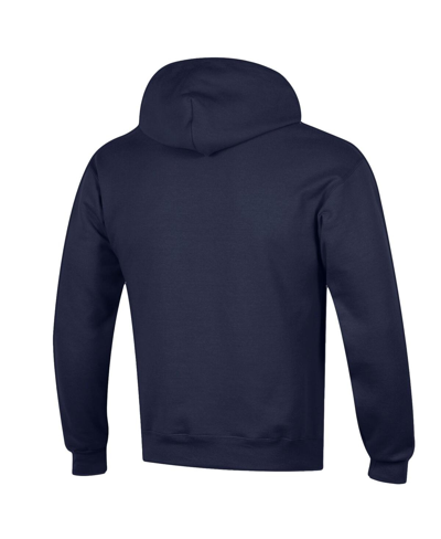 Champion Men's  Navy Ole Miss Rebels High Motor Pullover Hoodie In Navy