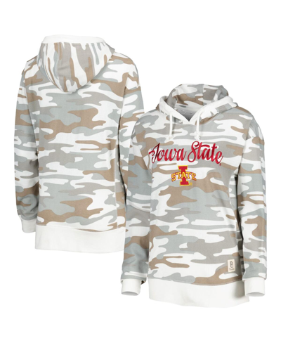 Pressbox Women's  Camo Iowa State Cyclones San Pablo Pullover Hoodie In Camo