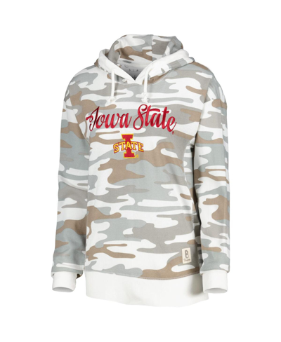 Pressbox Women's  Camo Iowa State Cyclones San Pablo Pullover Hoodie In Camo