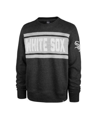Shop 47 Brand Men's ' Black Chicago White Sox Bypass Tribeca Pullover Sweatshirt