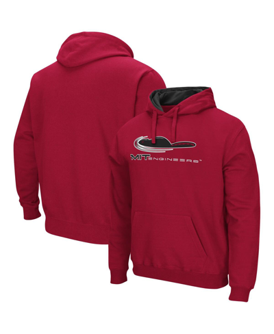 Colosseum Cardinal Mit Engineers Arch And Logo Pullover Hoodie In Cardinal