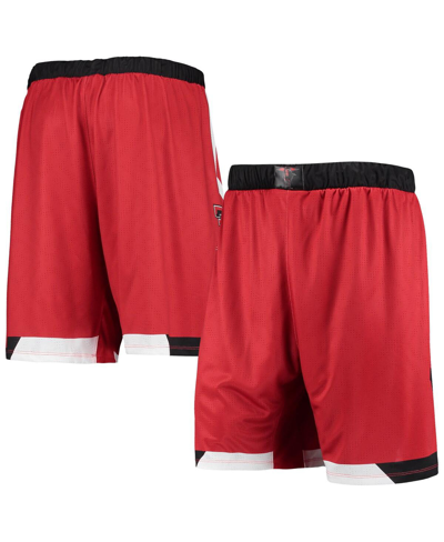 Shop Under Armour Men's  Red Texas Tech Red Raiders Team Replica Basketball Shorts