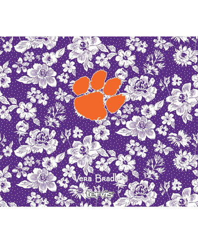 Shop Vera Bradley X Tervis Clemson Tigers 24 oz Wide Mouth Bottle With Deluxe Lid In Purple