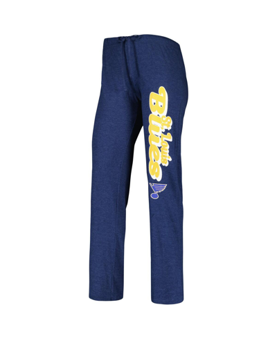 Concepts Sport Women's  Gold, Navy St. Louis Blues Meter Muscle Tank Top And Pants Sleep Set In Gold,navy