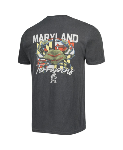 Shop Image One Men's Black Maryland Terrapins Hyperlocal T-shirt