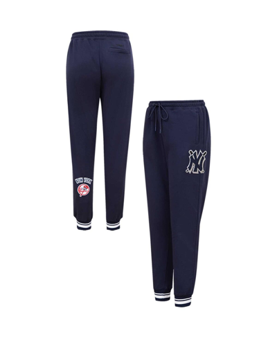 Shop Pro Standard Women's  Navy New York Yankees Mash Up Sweatpants