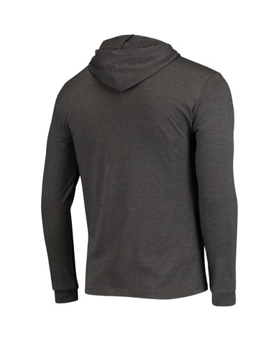 Concepts Sport Men's  Red, Charcoal Utah Utes Meter Long Sleeve Hoodie T-shirt And Jogger Pants Sleep In Red,charcoal