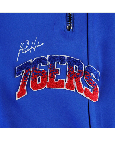 Shop Pro Standard Men's  Royal Philadelphia 76ers Hometown Track Pants