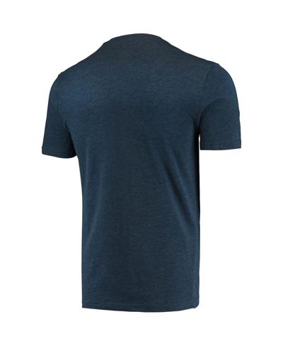 Concepts Sport Men's  Heathered Charcoal, Navy Villanova Wildcats Meter T-shirt And Pants Sleep Set In Heathered Charcoal,navy