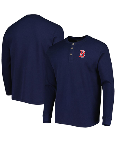 Dunbrooke Boston Red Sox Navy Maverick Long Sleeve T-shirt In Navy